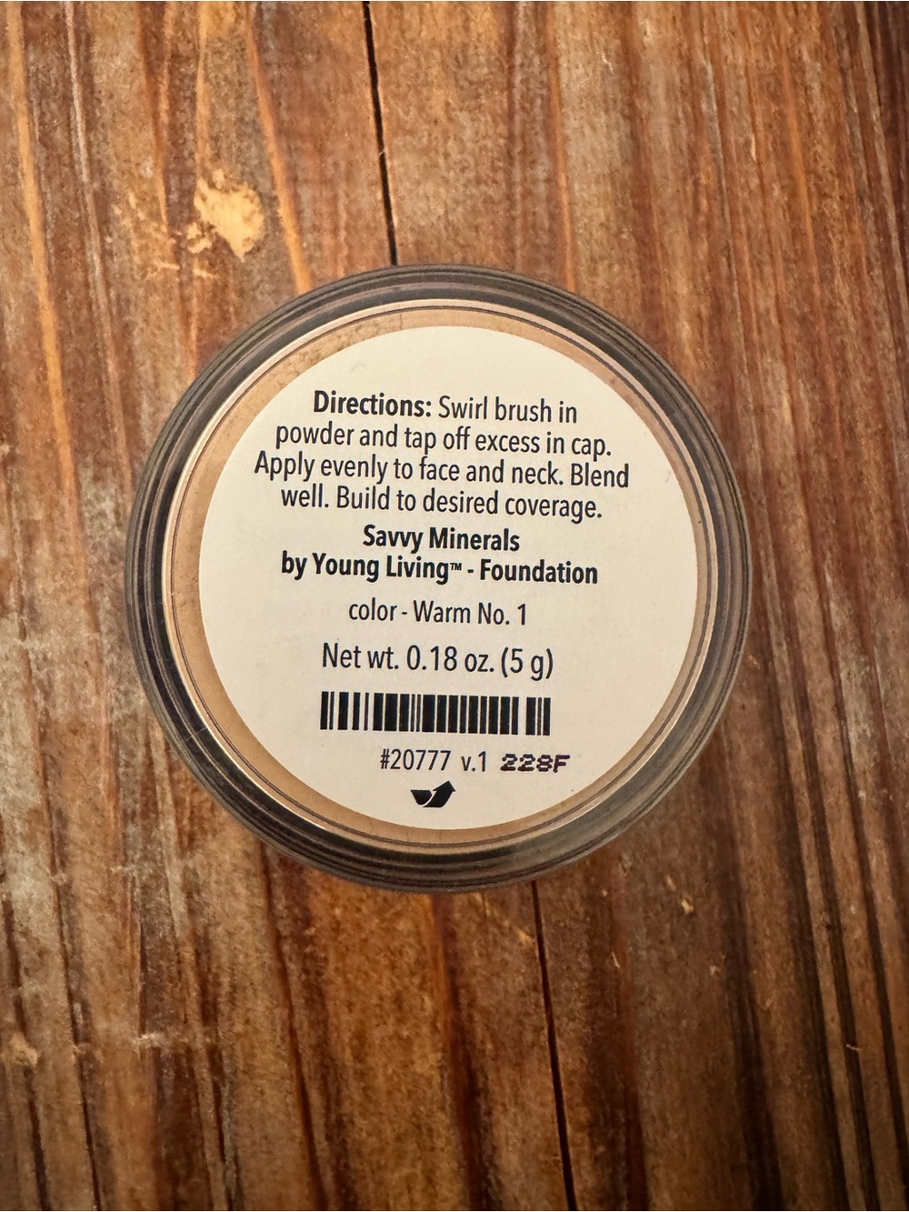 Savvy Mineral Warm 1 Foundation Powder New Sealed - Picture 3 of 7